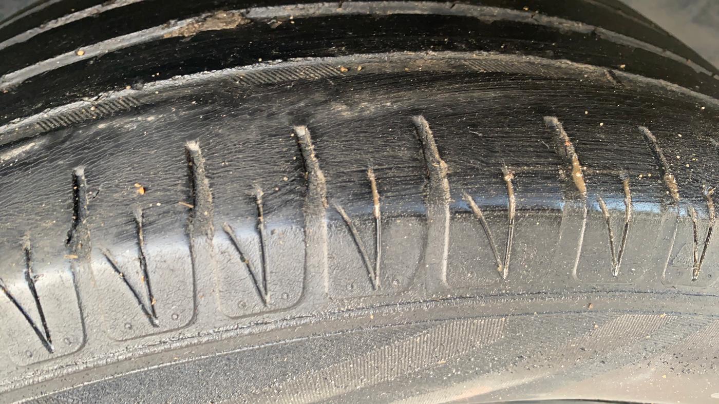 2020 Maruti Vitara Brezza ZXI, Petrol, Manual, 71,046 km, Left Rear Tyre Tread