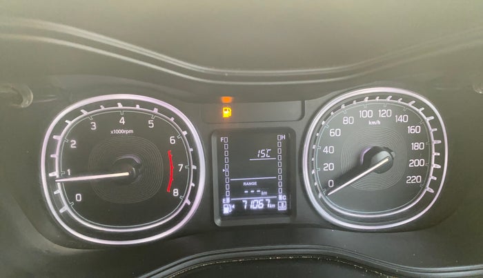 2020 Maruti Vitara Brezza ZXI, Petrol, Manual, 71,046 km, Odometer Image