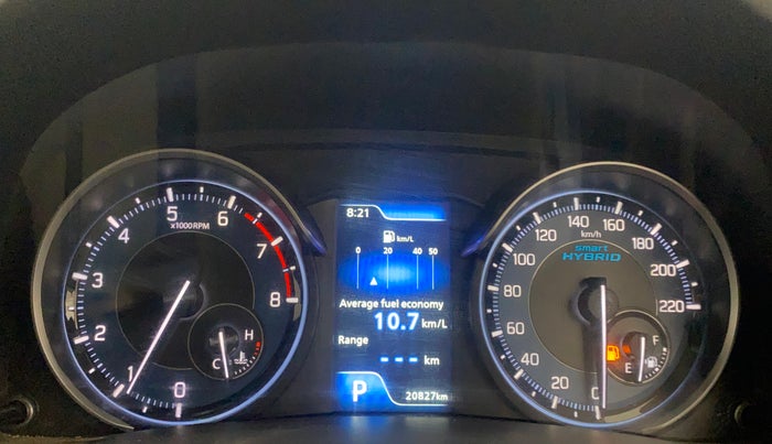2024 Maruti Ertiga VXI AT SHVS, Petrol, Automatic, 20,781 km, Odometer Image