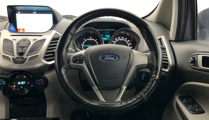 2017 Ford Ecosport TITANIUM 1.5L DIESEL, Diesel, Manual, 75,345 km, Steering Wheel Close Up