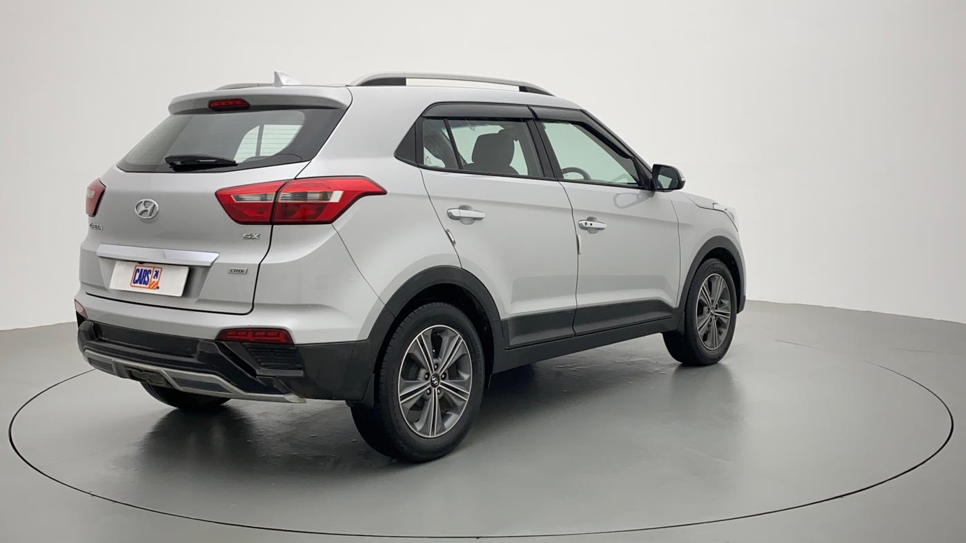 2016 Hyundai Creta 1.6 SX (O) CRDI, Diesel, Manual, 53,957 km, Right Back Diagonal