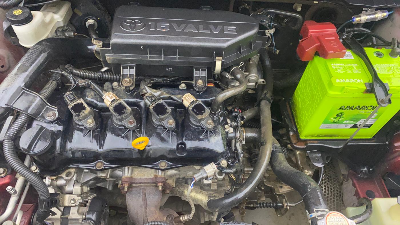 2016 Toyota Etios Liva V, Petrol, Manual, 37,689 km, Engine View