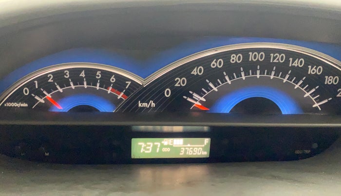2016 Toyota Etios Liva V, Petrol, Manual, 37,689 km, Odometer Image