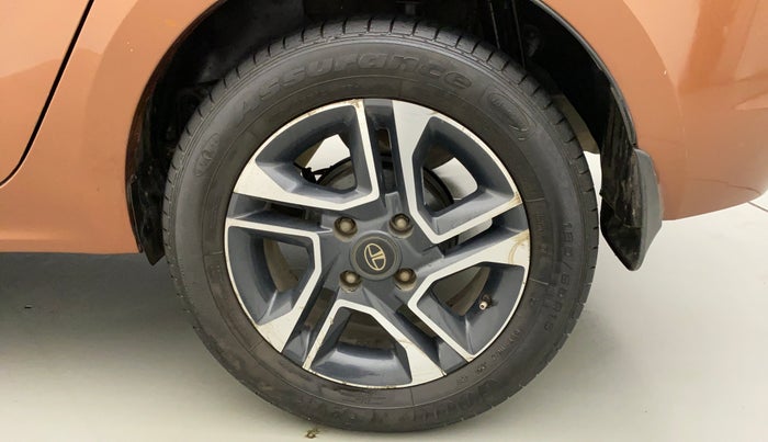 2017 Tata TIGOR XZ (O) PETROL, Petrol, Manual, 78,709 km, Left Rear Wheel