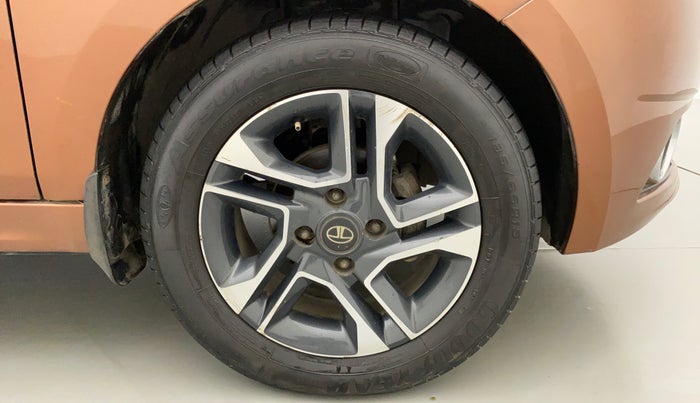 2017 Tata TIGOR XZ (O) PETROL, Petrol, Manual, 78,709 km, Right Front Wheel