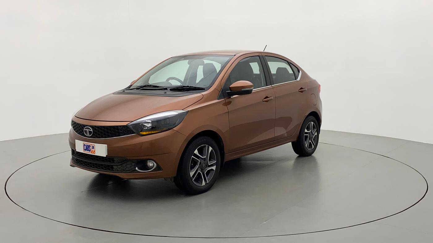 2017 Tata TIGOR XZ (O) PETROL, Petrol, Manual, 78,709 km, Left Front Diagonal