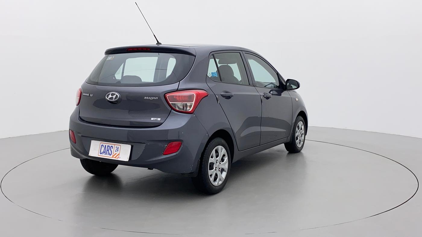 2016 Hyundai Grand i10 MAGNA 1.2 KAPPA VTVT, Petrol, Manual, 21,619 km, Right Back Diagonal