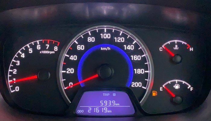 2016 Hyundai Grand i10 MAGNA 1.2 KAPPA VTVT, Petrol, Manual, 21,619 km, Odometer Image