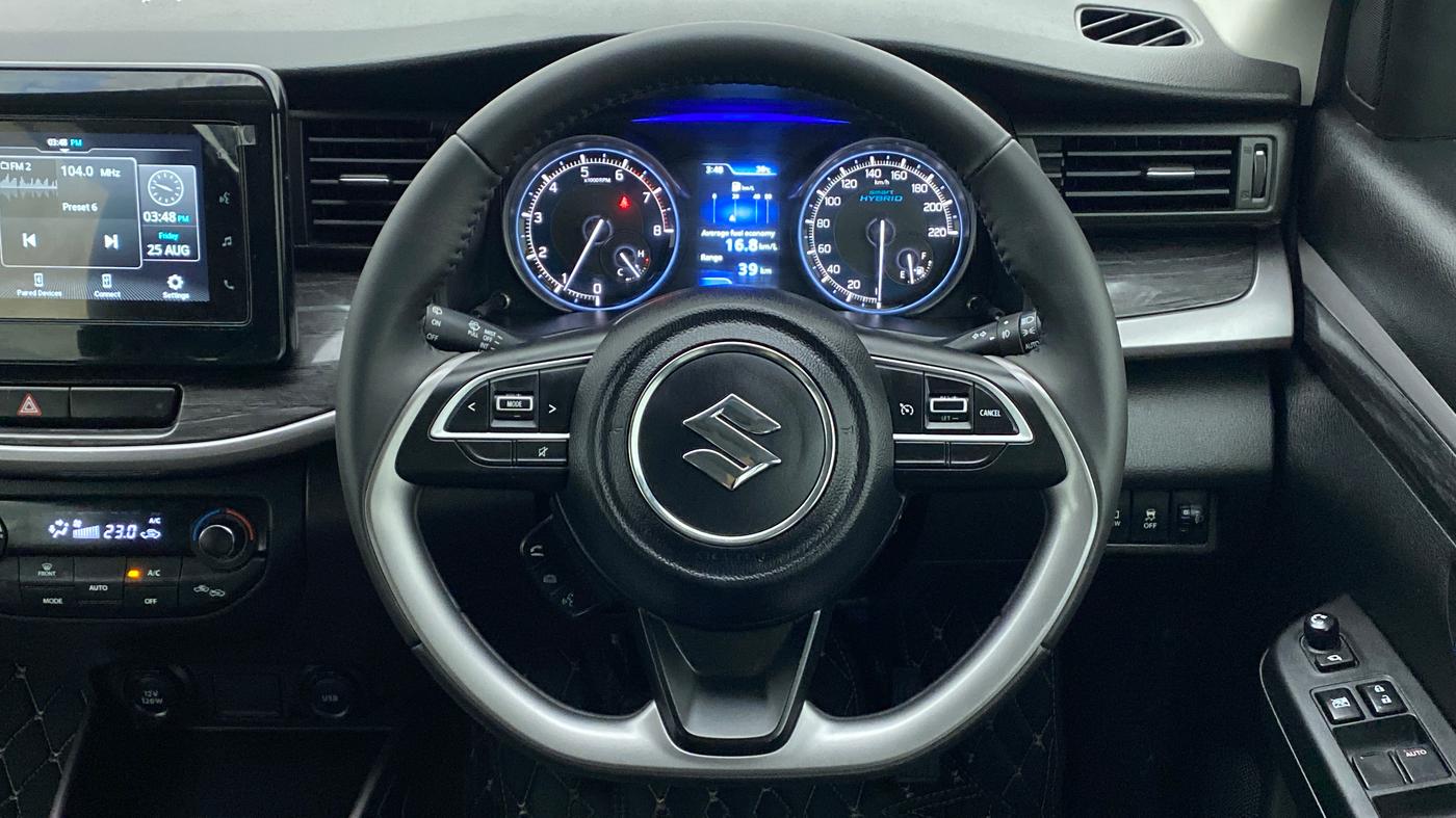 2022 Maruti XL6 ALPHA MT, Petrol, Manual, 4,166 km, Steering Wheel Close Up