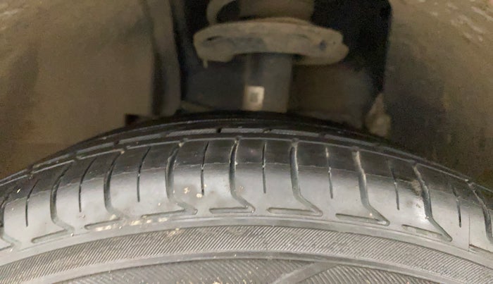 2018 Tata NEXON XZ PLUS PETROL, Petrol, Manual, 55,643 km, Left Front Tyre Tread