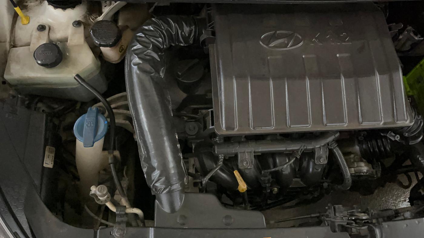 2021 Hyundai AURA SX PLUS 1.2 AMT, Petrol, Automatic, 27,227 km, Engine View - Right
