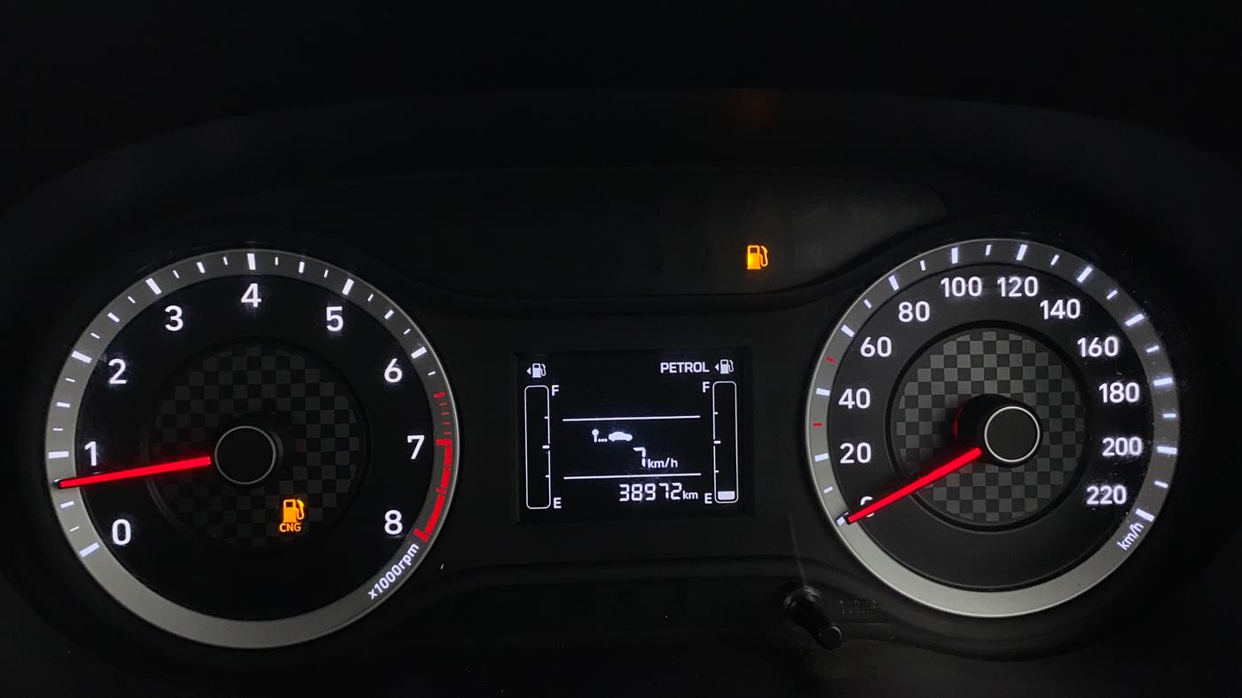 2022 Hyundai AURA S 1.2 CNG, CNG, Manual, 38,968 km, Odometer Image
