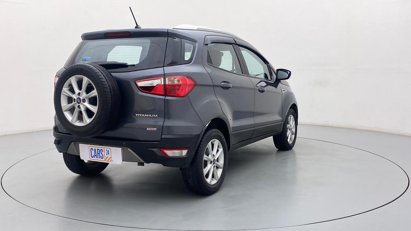 2020 Ford Ecosport TITANIUM 1.5L DIESEL, Diesel, Manual, 68,866 km, Right Back Diagonal