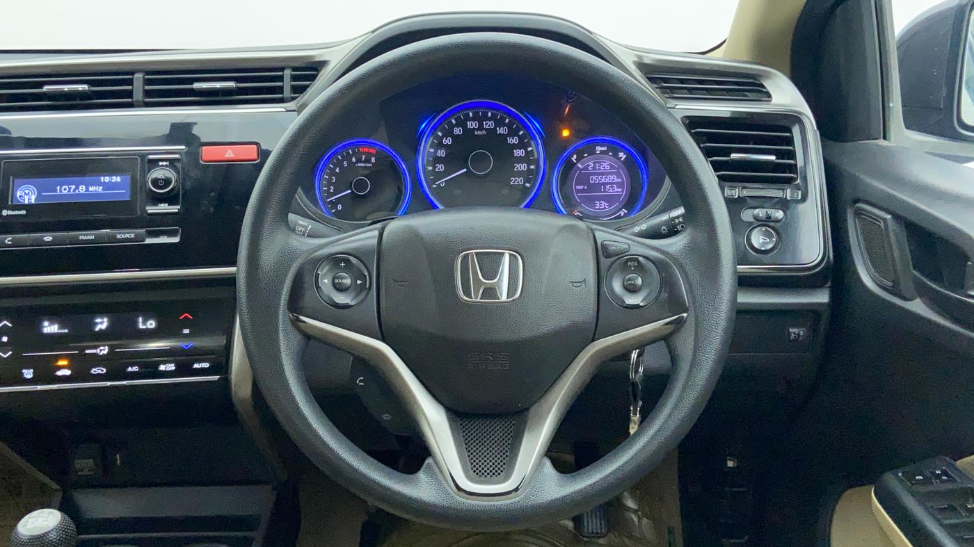 2014 Honda City 1.5L I-VTEC SV, Petrol, Manual, 55,689 km, Steering Wheel Close Up