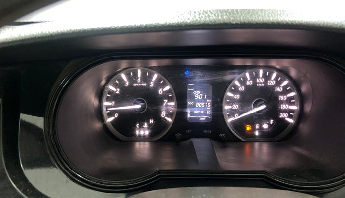 2016 Tata Zest XMS PETROL, Petrol, Manual, 80,553 km, Odometer Image
