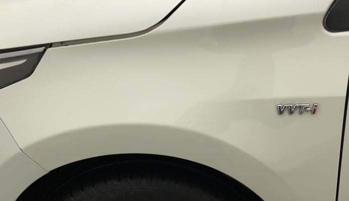 2016 Toyota Corolla Altis G PETROL, Petrol, Manual, 89,921 km, Left fender - Slightly dented