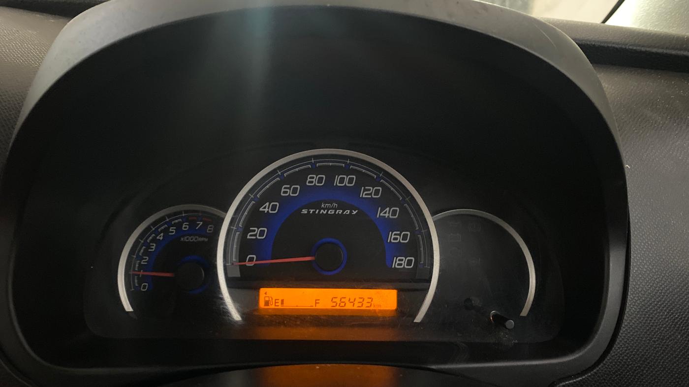 2015 Maruti Wagon R Stingray VXI, Petrol, Manual, 56,523 km, Odometer Image