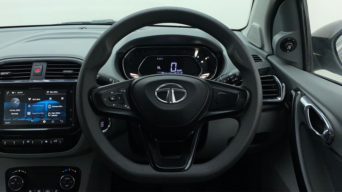 2021 Tata TIGOR 1.2 XZA+ RTN, Petrol, Automatic, 4,869 km, Steering Wheel Close Up