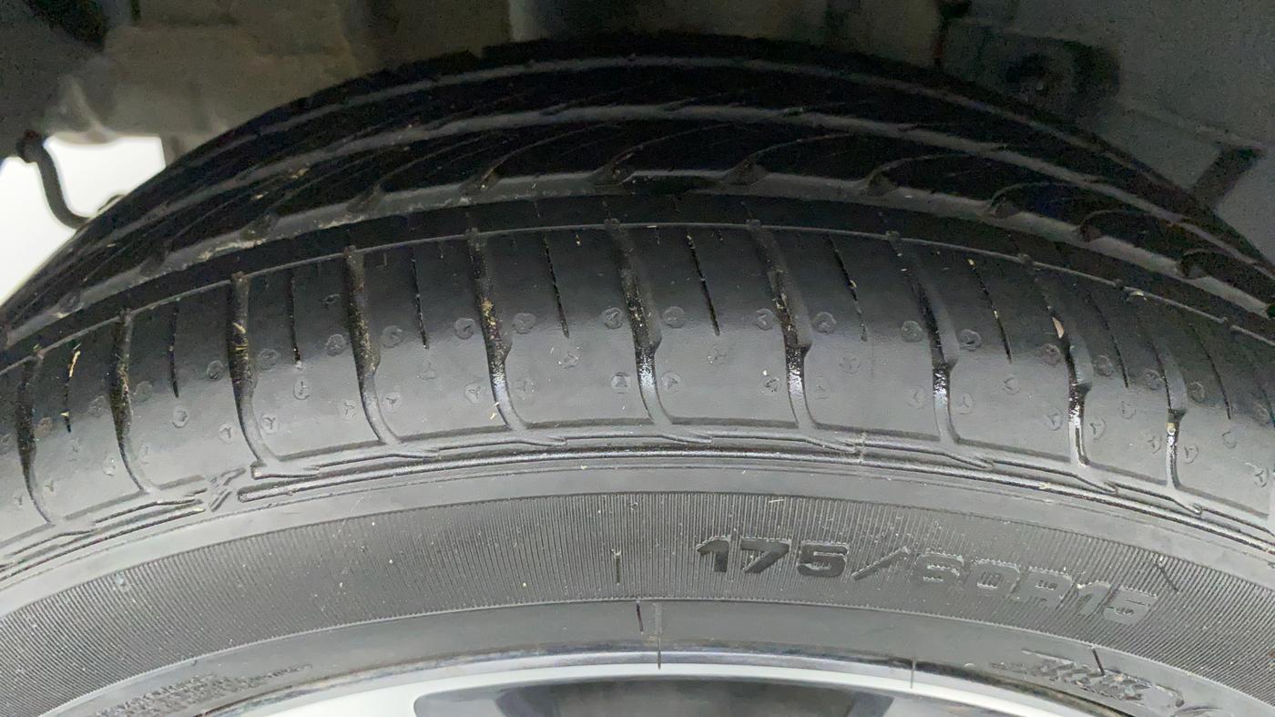 2021 Tata TIGOR 1.2 XZA+ RTN, Petrol, Automatic, 4,869 km, Right Rear Tyre Tread