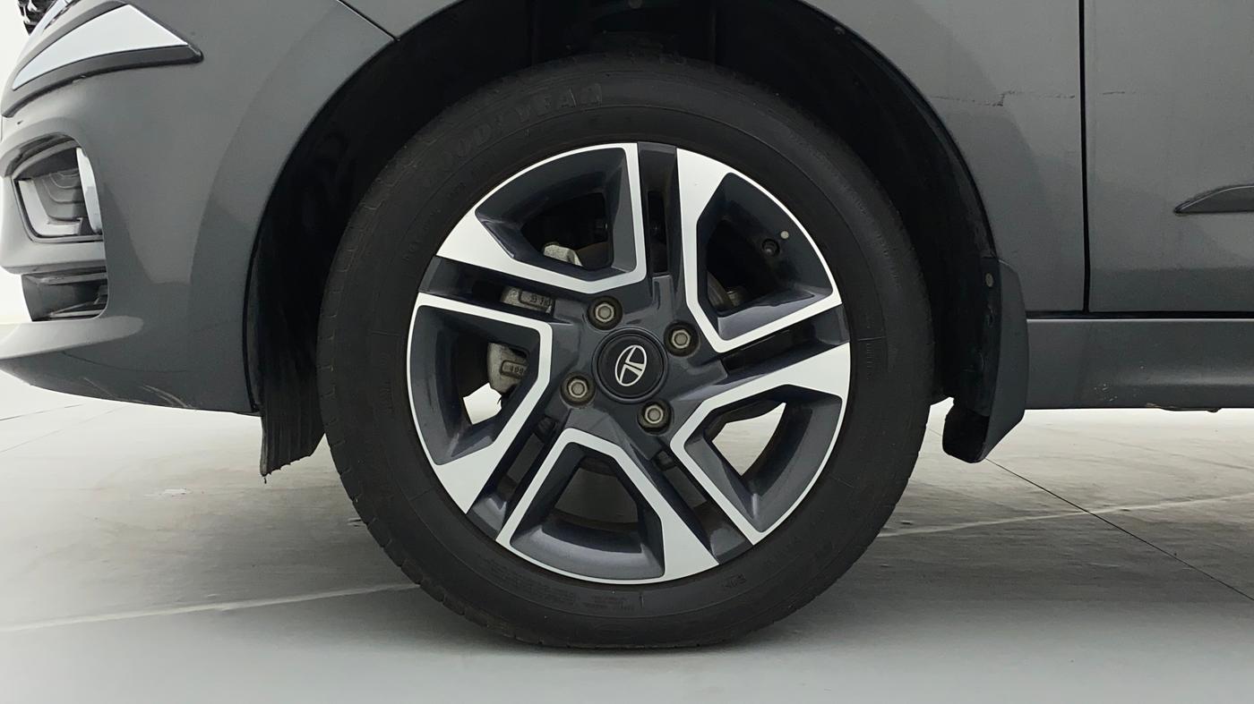 2021 Tata TIGOR 1.2 XZA+ RTN, Petrol, Automatic, 4,869 km, Left Front Wheel