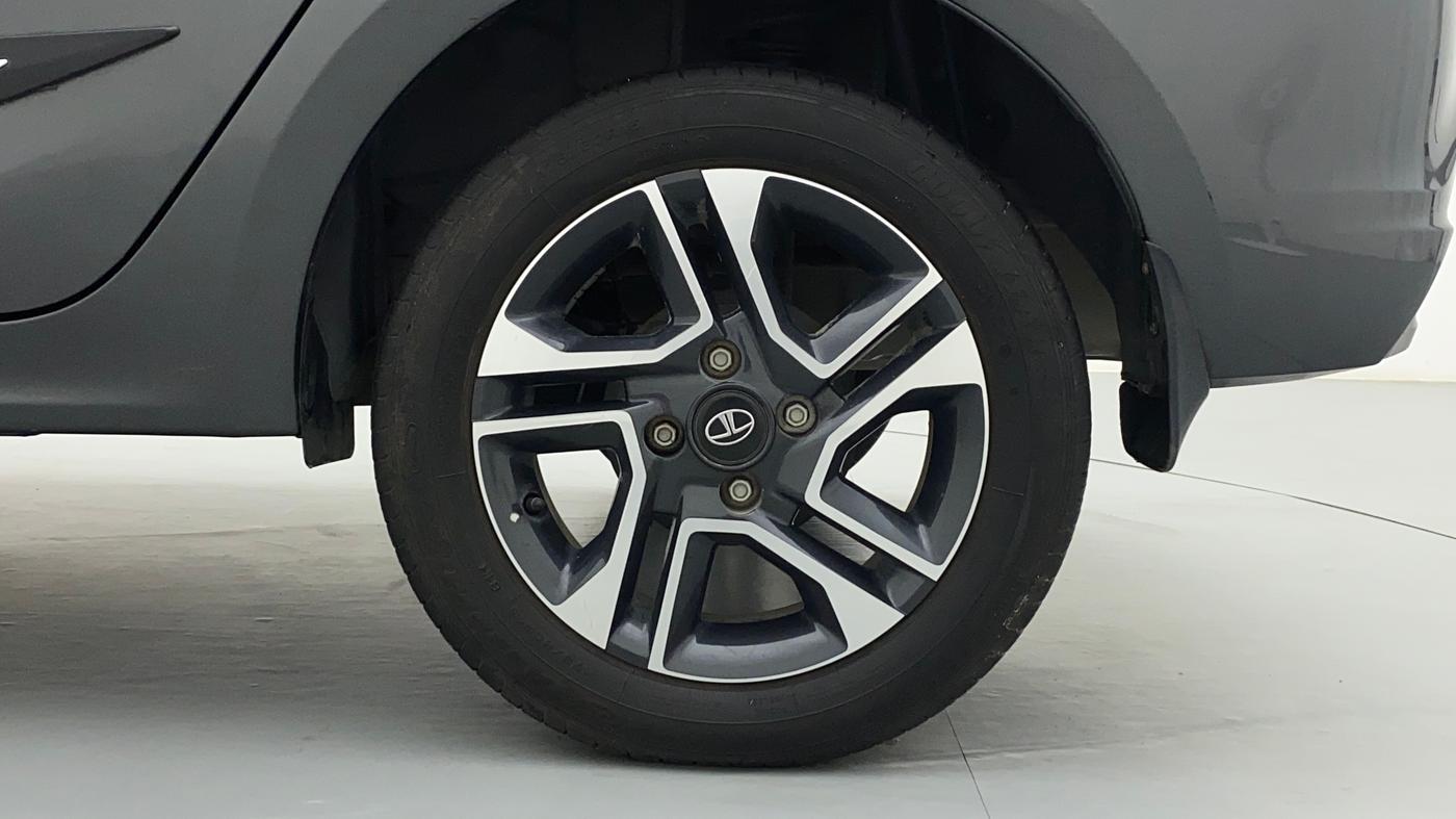 2021 Tata TIGOR 1.2 XZA+ RTN, Petrol, Automatic, 4,869 km, Left Rear Wheel