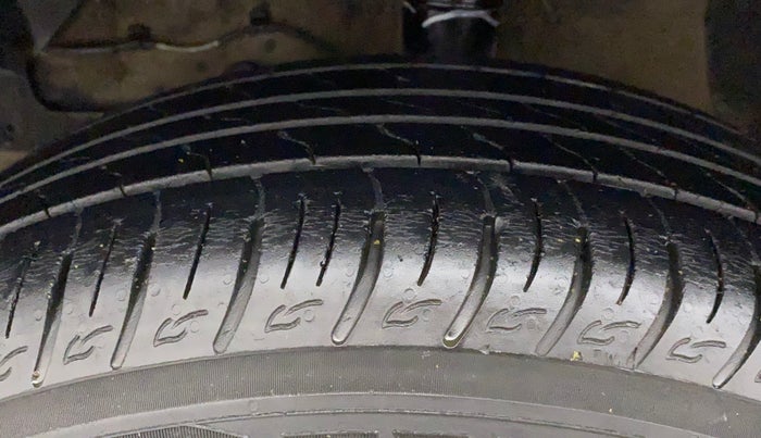 2020 Maruti Vitara Brezza ZXI PLUS DUAL TONE, Petrol, Manual, 54,548 km, Left Front Tyre Tread