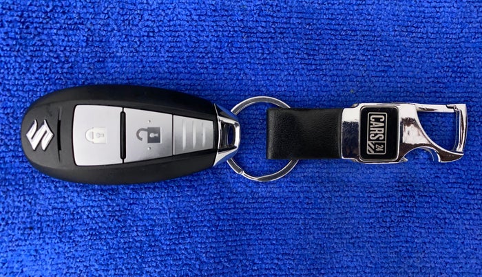 2020 Maruti Vitara Brezza ZXI PLUS DUAL TONE, Petrol, Manual, 54,548 km, Key Close Up