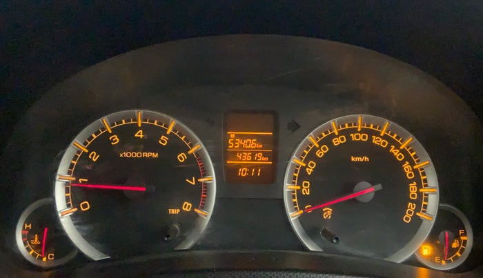 2015 Maruti Swift Dzire VXI 1.2 BS IV, Petrol, Manual, 43,576 km, Odometer Image