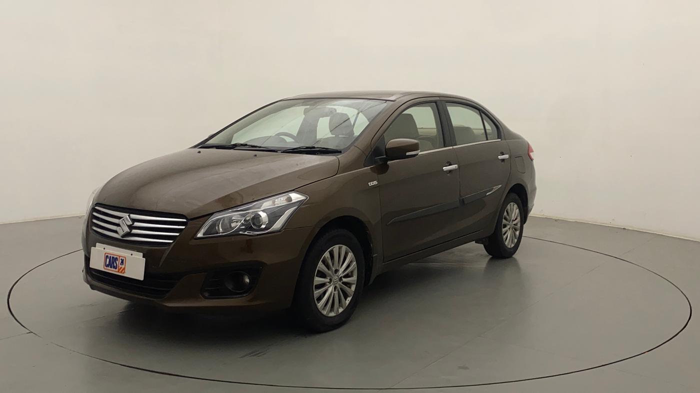 2015 Maruti Ciaz ZDI SHVS, Diesel, Manual, 77,169 km, Left Front Diagonal