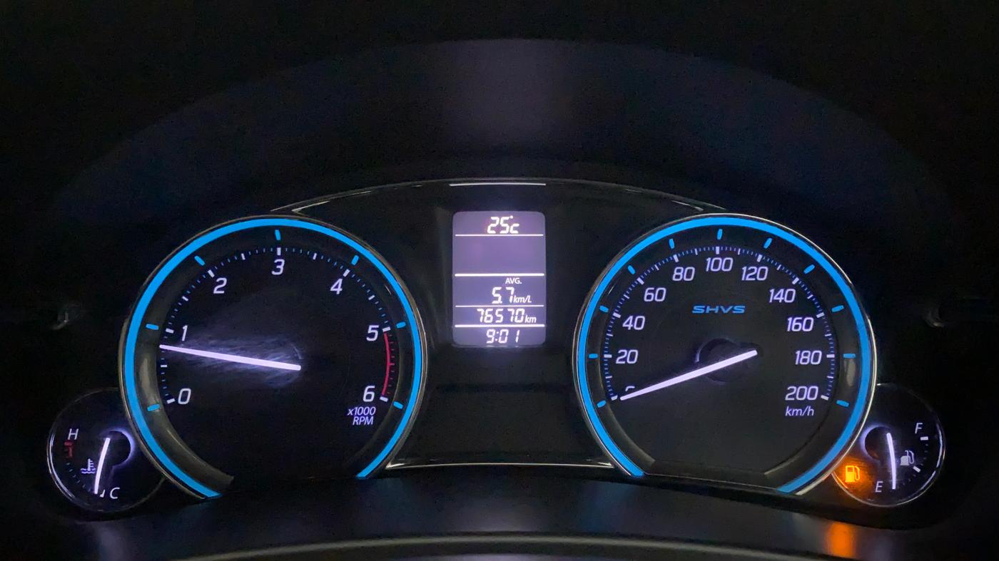 2015 Maruti Ciaz ZDI SHVS, Diesel, Manual, 77,169 km, Odometer Image