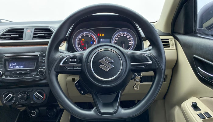 2017 Maruti Dzire VXI, Petrol, Manual, 43,489 km, Steering Wheel