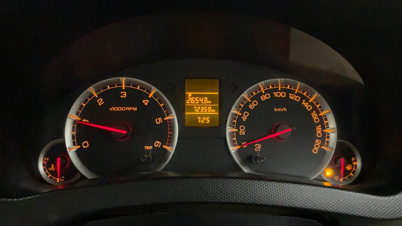 2013 Maruti Swift Dzire VDI, Diesel, Manual, 72,515 km, Odometer Image