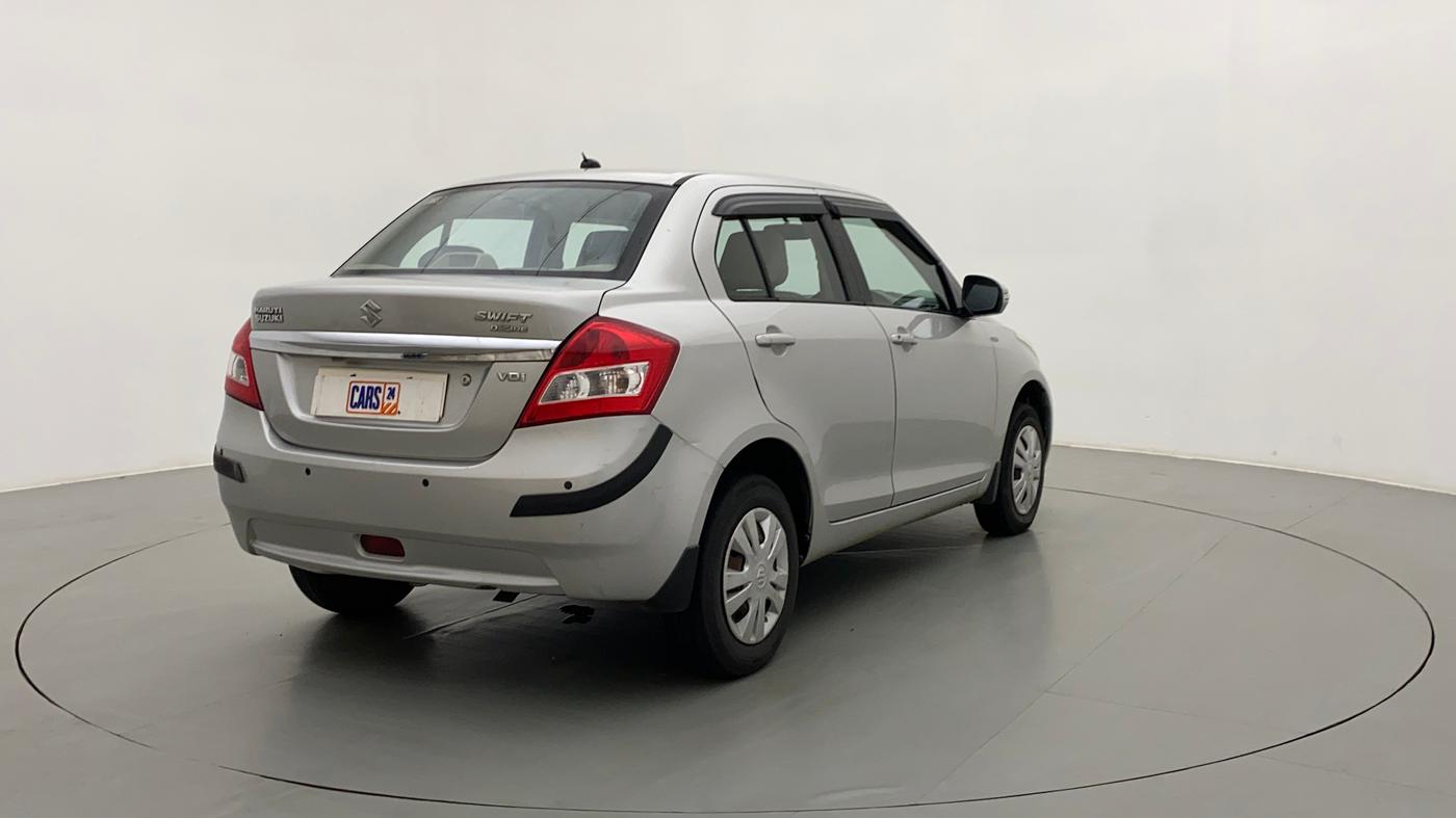 2013 Maruti Swift Dzire VDI, Diesel, Manual, 72,515 km, Right Back Diagonal