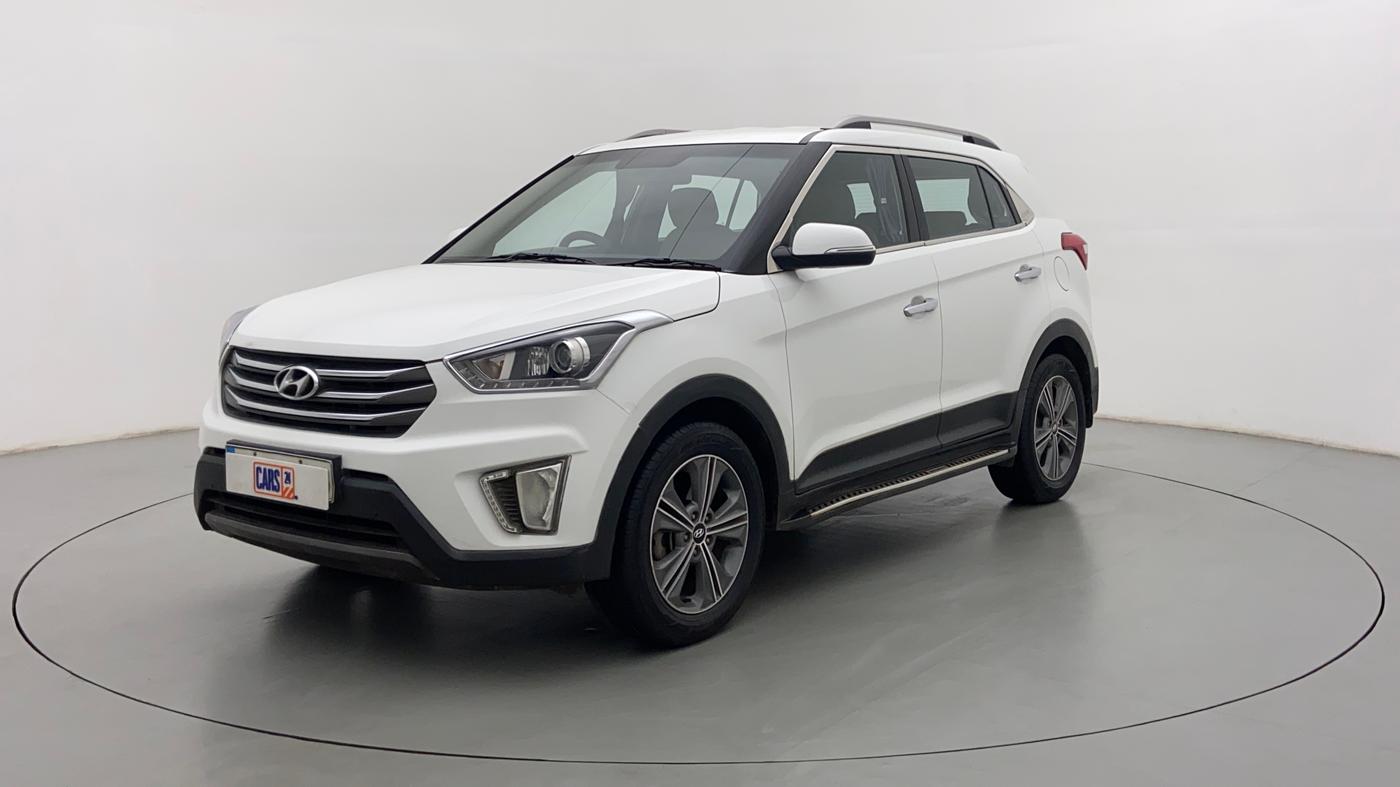 2016 Hyundai Creta 1.6 SX PLUS AUTO PETROL, Petrol, Automatic, 77,427 km, Left Front Diagonal