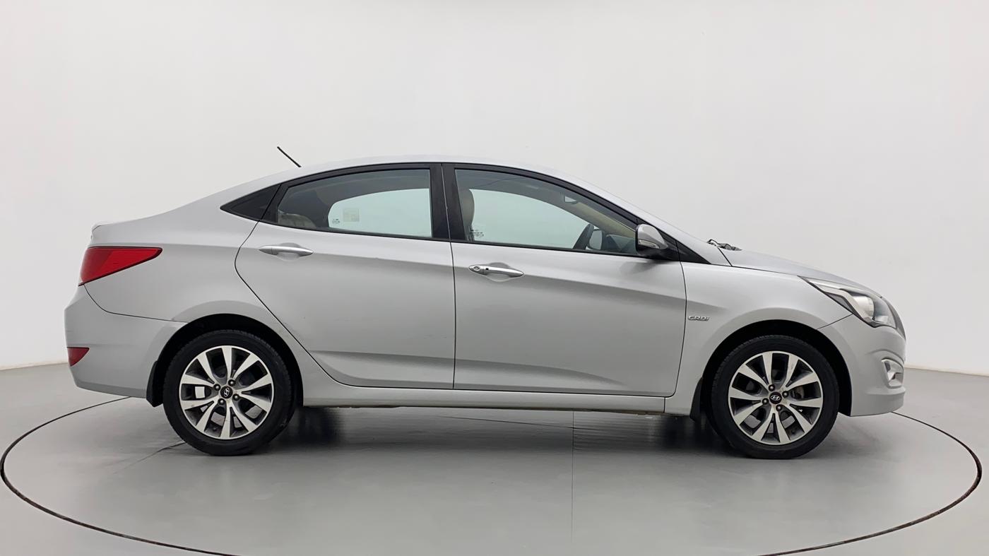 2015 Hyundai Verna FLUIDIC 1.6 CRDI S(O) 4S, Diesel, Manual, 1,01,566 km, Right Side View