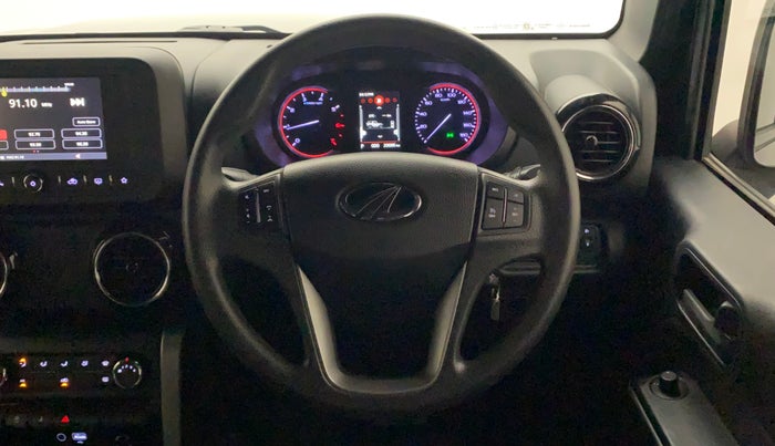 2022 Mahindra Thar LX PETROL HT 4WD AT, Petrol, Automatic, 20,952 km, Steering Wheel Close Up