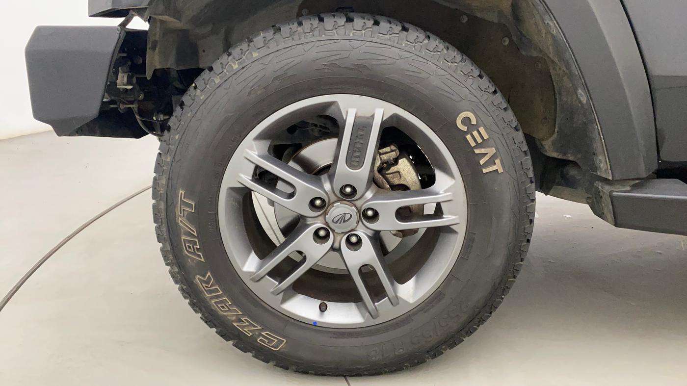 2022 Mahindra Thar LX PETROL HT 4WD AT, Petrol, Automatic, 20,952 km, Left Front Wheel