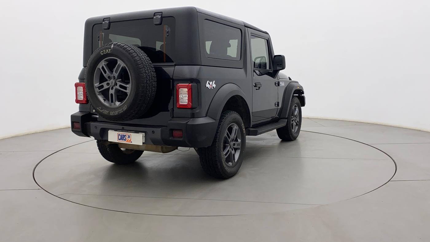 2022 Mahindra Thar LX PETROL HT 4WD AT, Petrol, Automatic, 20,952 km, Right Back Diagonal