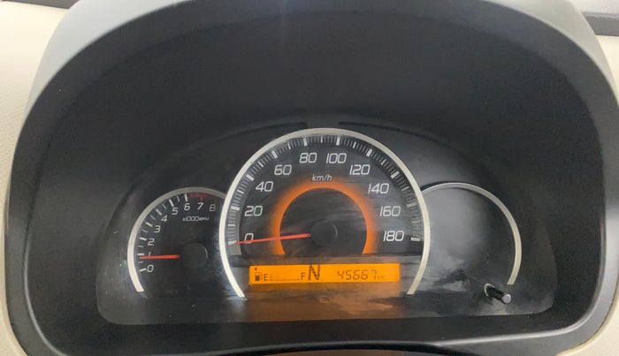 2016 Maruti Wagon R 1.0 VXI AMT, Petrol, Automatic, 45,667 km, Odometer Image