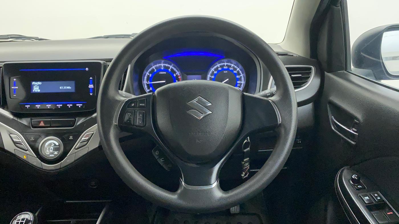2021 Maruti Baleno DELTA PETROL 1.2, Petrol, Manual, 28,355 km, Steering Wheel Close Up