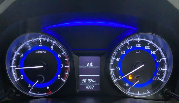 2021 Maruti Baleno DELTA PETROL 1.2, Petrol, Manual, 28,355 km, Odometer Image