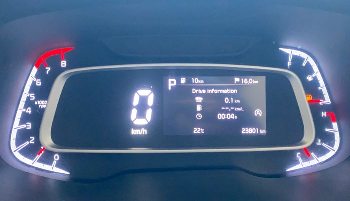 2023 KIA SONET GTX PLUS 1.0 DCT, Petrol, Automatic, 23,801 km, Odometer Image