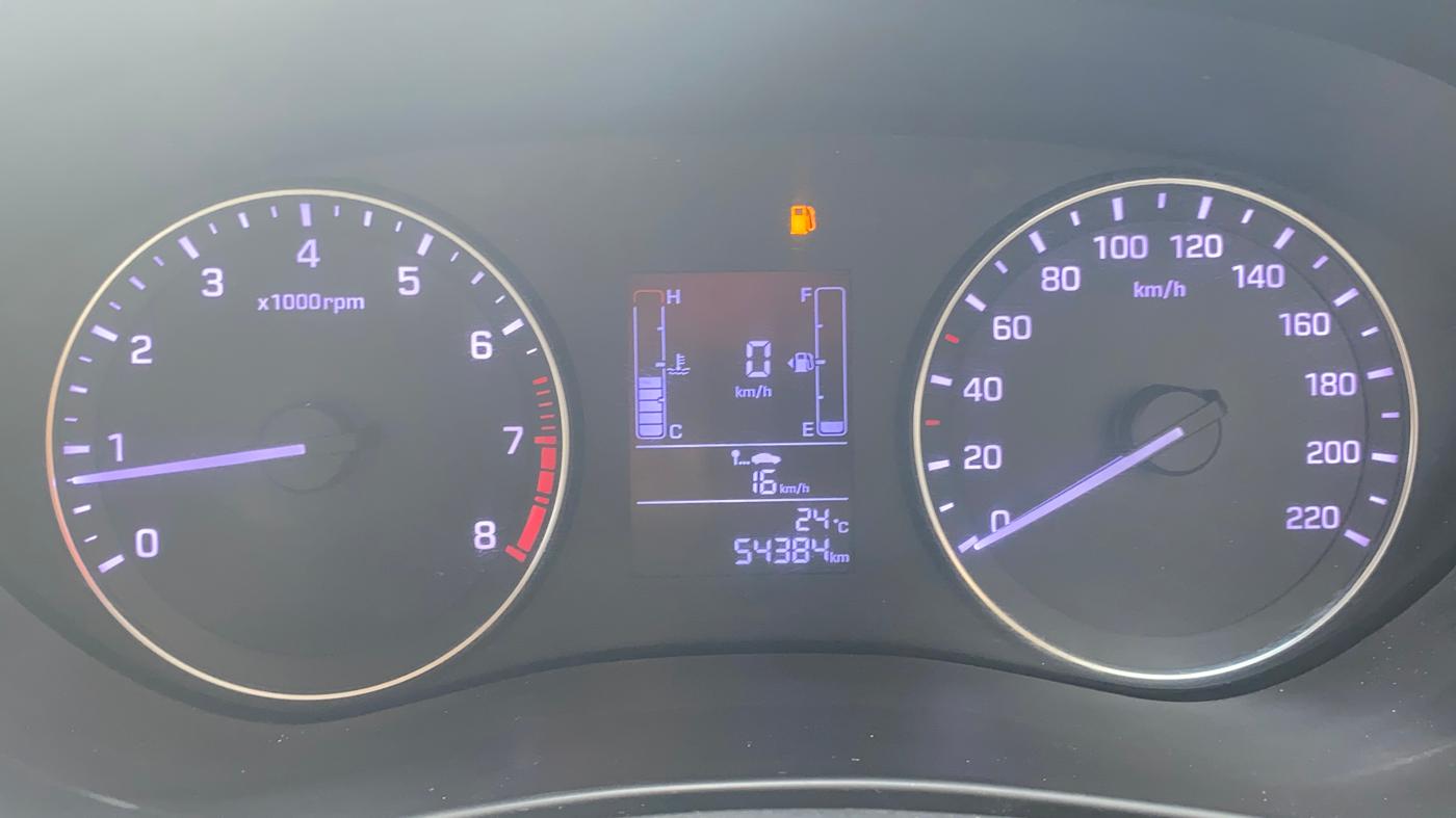 2017 Hyundai Elite i20 ASTA 1.2, Petrol, Manual, 54,520 km, Odometer Image