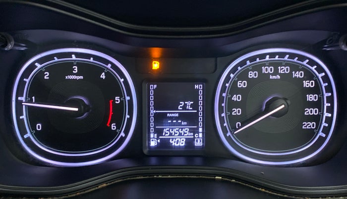 2018 Maruti Vitara Brezza ZDI, Diesel, Manual, 1,54,828 km, Odometer View