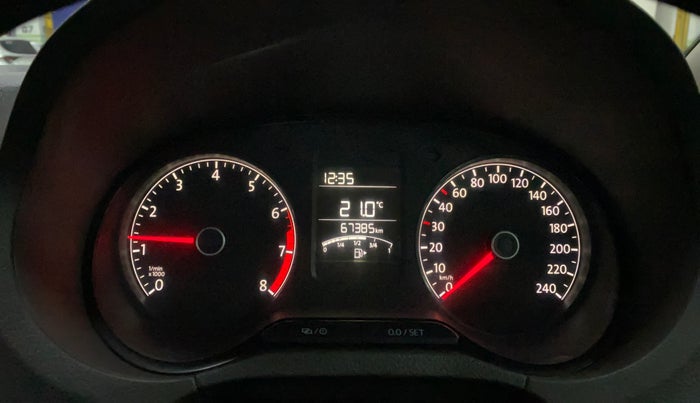 2021 Volkswagen Vento HIGHLINE 1.0L TSI, Petrol, Manual, 67,451 km, Odometer Image