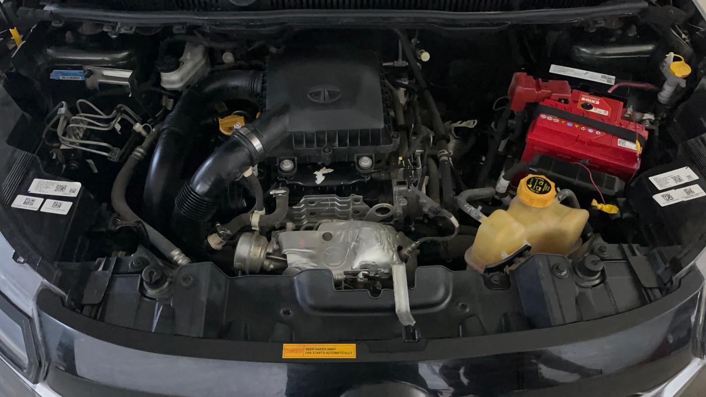 2022 Tata NEXON XM SUNROOF PETROL, Petrol, Manual, 22,474 km, Engine View