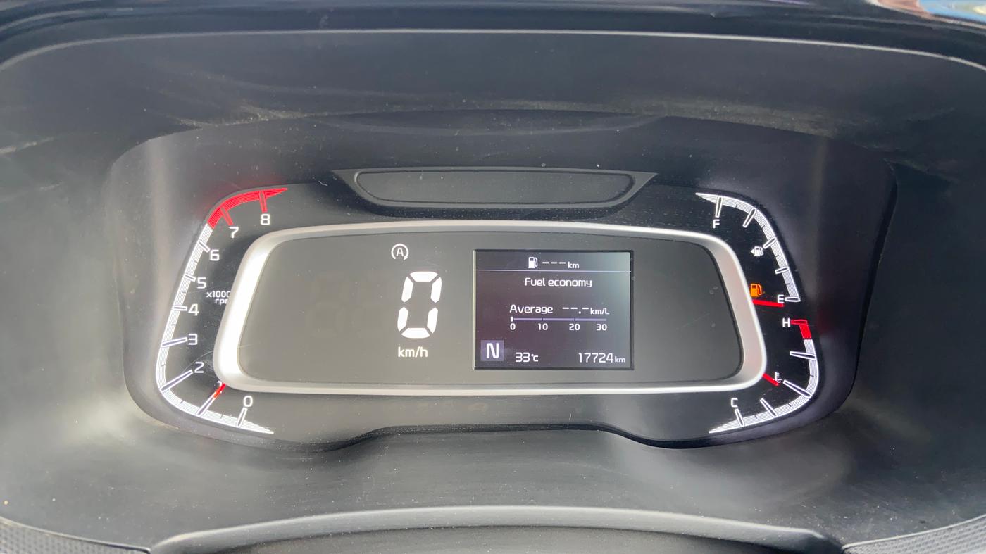 2023 KIA SONET HTX PLUS 1.0 IMT, Petrol, Manual, 17,702 km, Odometer Image