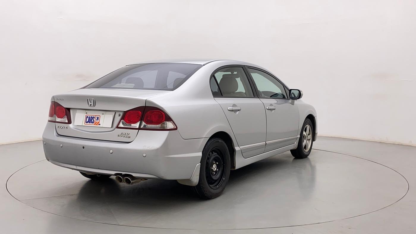 2011 Honda Civic 1.8L I-VTEC V AT SUNROOF, Petrol, Automatic, 84,225 km, Right Back Diagonal