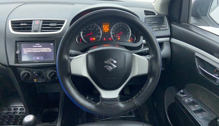 2017 Maruti Swift VXI D, Petrol, Manual, 28,108 km, Steering Wheel Close-up