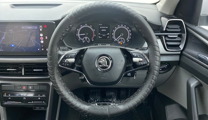 2021 Skoda KUSHAQ AMBITION 1.0L TSI MT, Petrol, Manual, 16,611 km, Steering Wheel Close Up